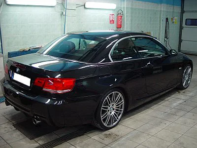 BMW 335i cabrio - leštění a ochrana laku - detail 10