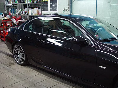 BMW 335i cabrio - leštění a ochrana laku - detail 16