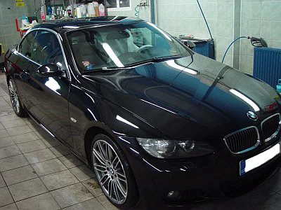 BMW 335i cabrio - leštění a ochrana laku - detail 20