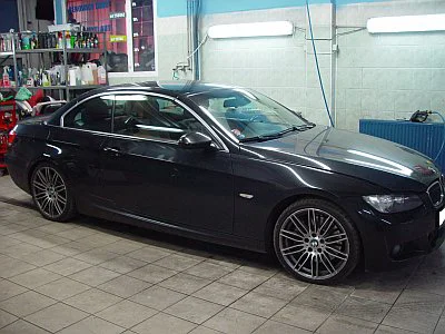 BMW 335i cabrio - leštění a ochrana laku - detail 3