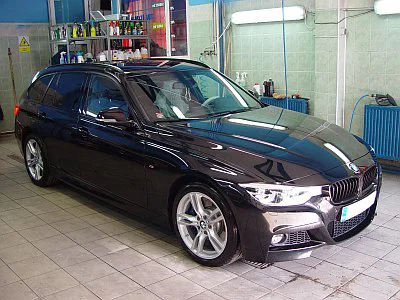 BMW 340i kombi - leštění laku - detail 1