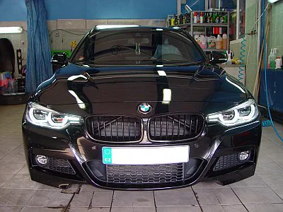 BMW 340i kombi - leštění laku - detail 2