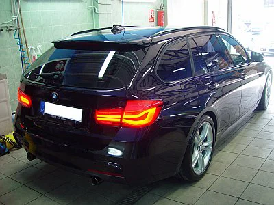 BMW 340i kombi - leštění laku - detail 21