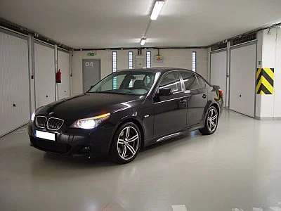 BMW 5 - základní rozleštění laku - detail 2