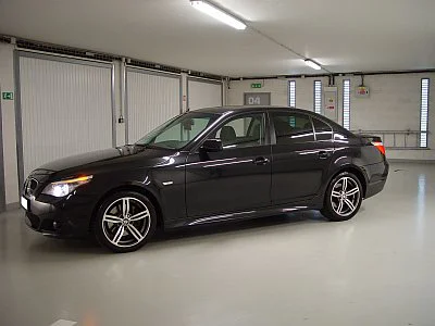 BMW 5 - základní rozleštění laku - detail 4