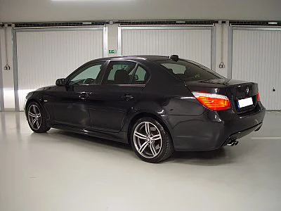 BMW 5 - základní rozleštění laku - detail 5