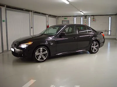 BMW 5 - základní rozleštění laku - detail 6