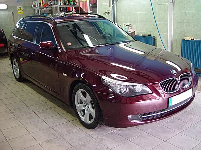 BMW 530d kombi - renovace laku - detail 1