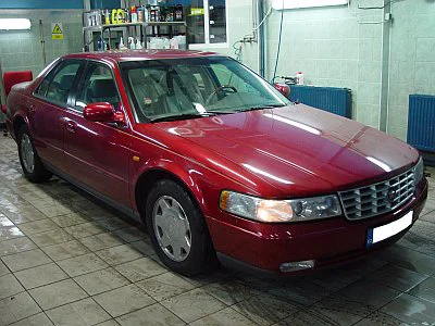 Cadillac SLS - rozleštění a ochrana laku - detail 1