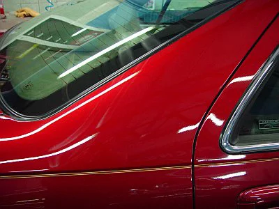 Cadillac SLS - rozleštění a ochrana laku - detail 10