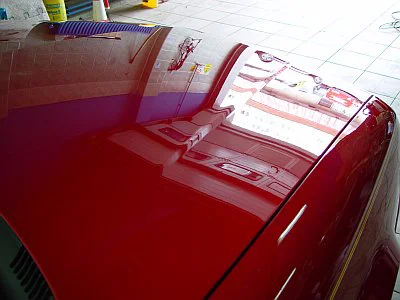 Cadillac SLS - rozleštění a ochrana laku - detail 12