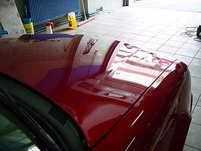 Cadillac SLS - rozleštění a ochrana laku - detail 21