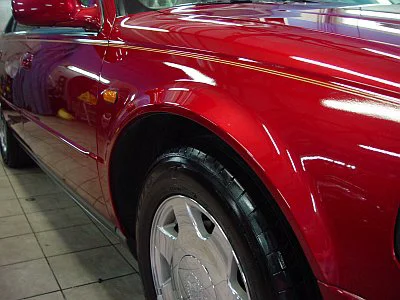 Cadillac SLS - rozleštění a ochrana laku - detail 24