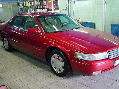 Cadillac SLS - rozleštění a ochrana laku - detail 6