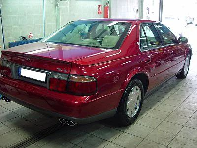 Cadillac SLS - rozleštění a ochrana laku - detail 7
