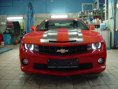 Chevrolet Camaro 6.2 V8 - leštění a ochrana laku - detail 1