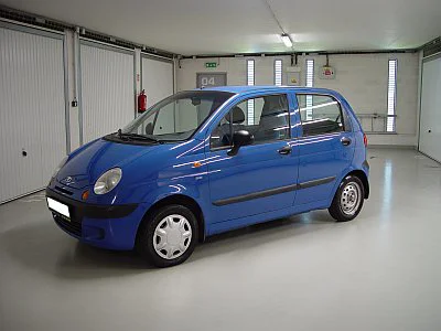 Daewoo Matiz - základní rozleštění laku - detail 2