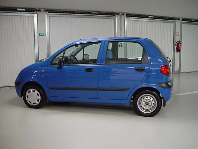 Daewoo Matiz - základní rozleštění laku - detail 5