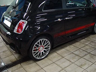 Fiat 500 Abarth - leštění a ochrana laku - detail 12