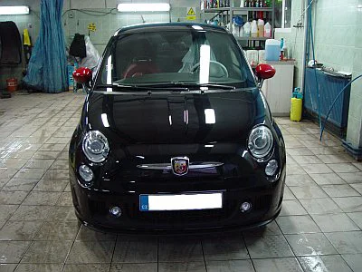 Fiat 500 Abarth - leštění a ochrana laku - detail 4