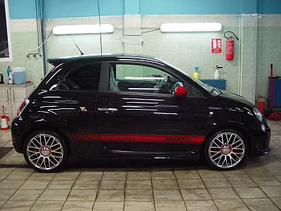 Fiat 500 Abarth - leštění a ochrana laku - detail 5