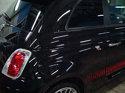 Fiat 500 Abarth - leštění a ochrana laku - detail 6