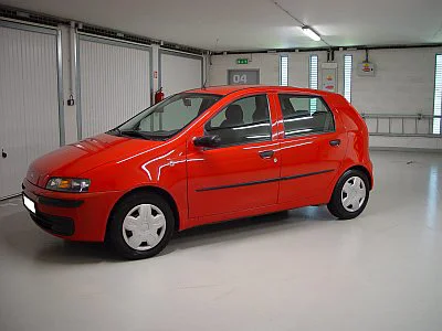 Fiat Punto II - základní rozleštění laku - PŘED a PO - detail 8