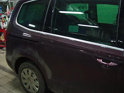 Keramická ochrana laku - VW Sharan - detail 2