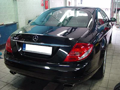 Mercedes CL 500 - základní renovace laku - detail 8