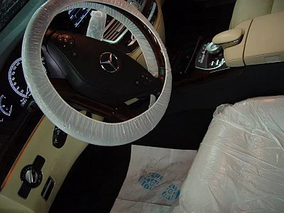 Mercedes S 350 - ošetření laku - detail 2