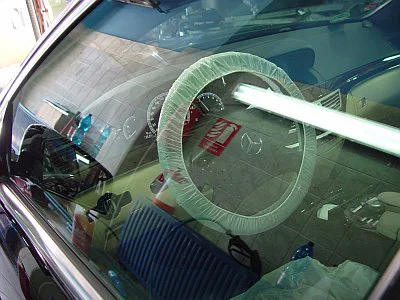 Mercedes S 350 - ošetření laku - detail 31