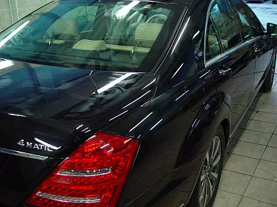 Mercedes S 350 - ošetření laku - detail 34