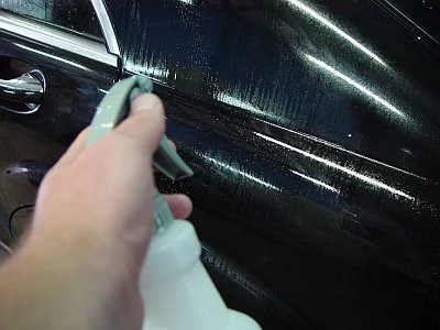 Mercedes S 350 - ošetření laku - detail 4