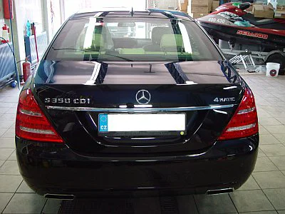 Mercedes S 350 - ošetření laku - detail 44