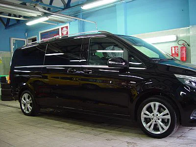 Mercedes V - rozleštění a ochrana laku - detail 14