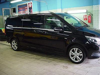 Mercedes V - rozleštění a ochrana laku - detail 3