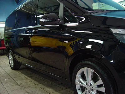Mercedes V - rozleštění a ochrana laku - detail 8