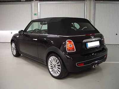 Mini Cooper S cabrio - rozleštění a ochrana laku - detail 4