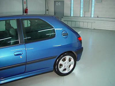 Peugeot - renovace laku - detail 3