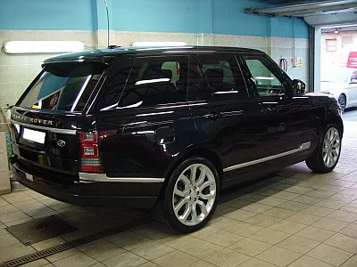 Range Rover - leštění laku - detail 17