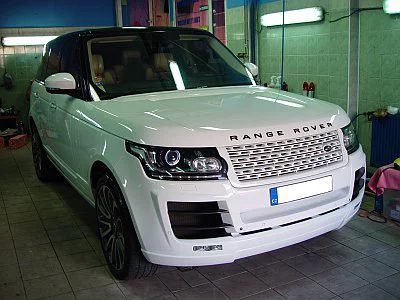 Range Rover - leštění laku - detail 23