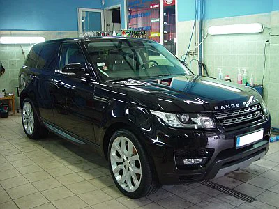 Range Rover Sport - rozleštění laku - detail 1