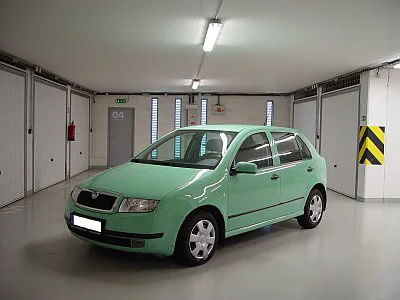 Škoda - leštění laku - detail 1