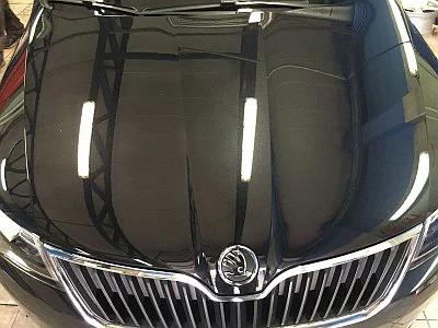 Škoda - leštění laku - detail 9