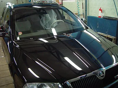 Škoda Octavia kombi RS - renovace laku - detail 2