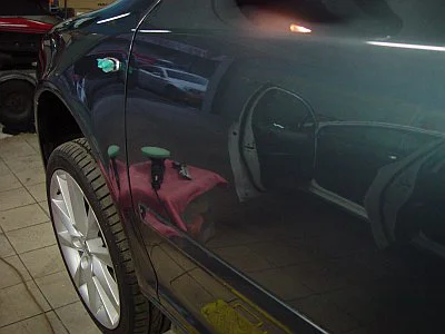 Škoda Octavia Laurin Klement - leštění laku - detail 17