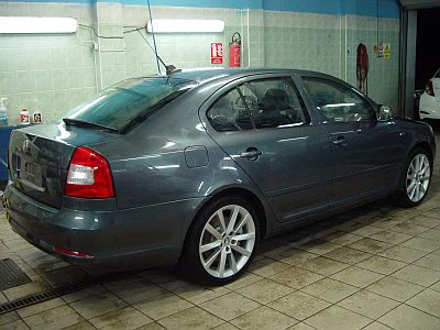 Škoda Octavia Laurin Klement - leštění laku - detail 24