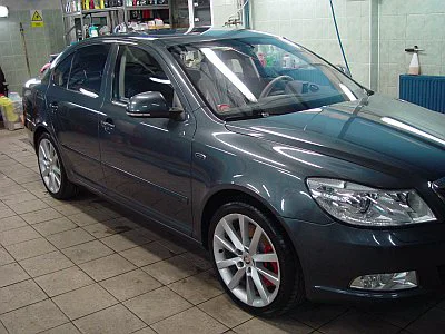 Škoda Octavia Laurin Klement - leštění laku - detail 28