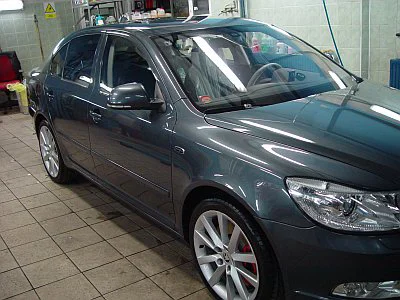 Škoda Octavia Laurin Klement - leštění laku - detail 30