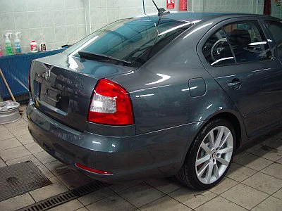 Škoda Octavia Laurin Klement - leštění laku - detail 31